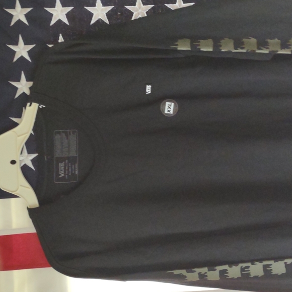 VANS MENS XXL TEE NWT Black/Green - Picture 3 of 9